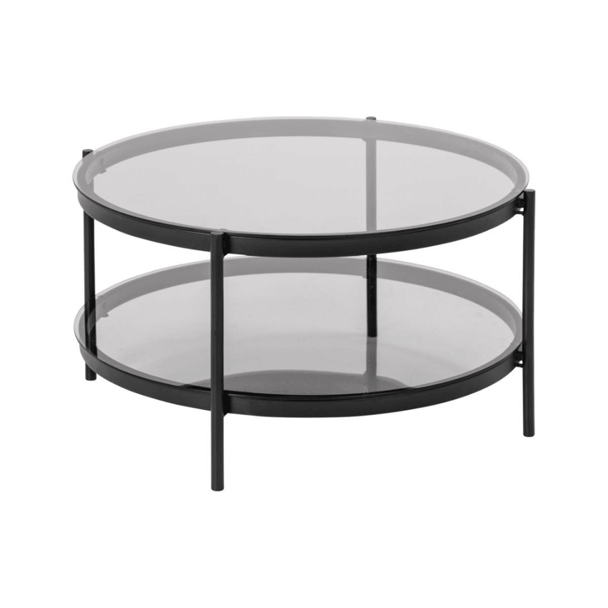 Bayonne glass coffee table Ø79
