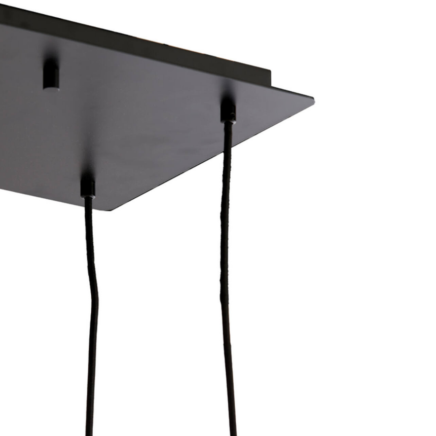 Mezza üveg függőlámpa 10 izzó