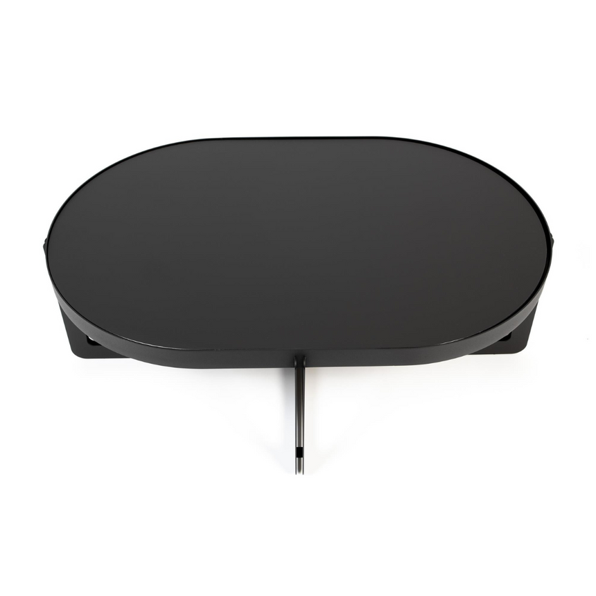 Centre Oval wooden coffee table