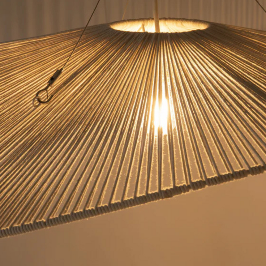 Desa fabric pendant lamp