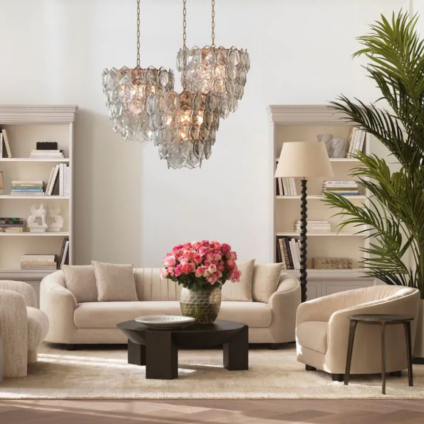 Jameson 3 személyes bársony kanapé