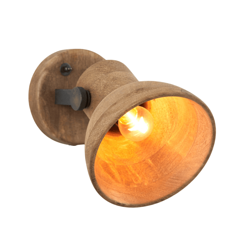 Ilanio wooden wall lamp