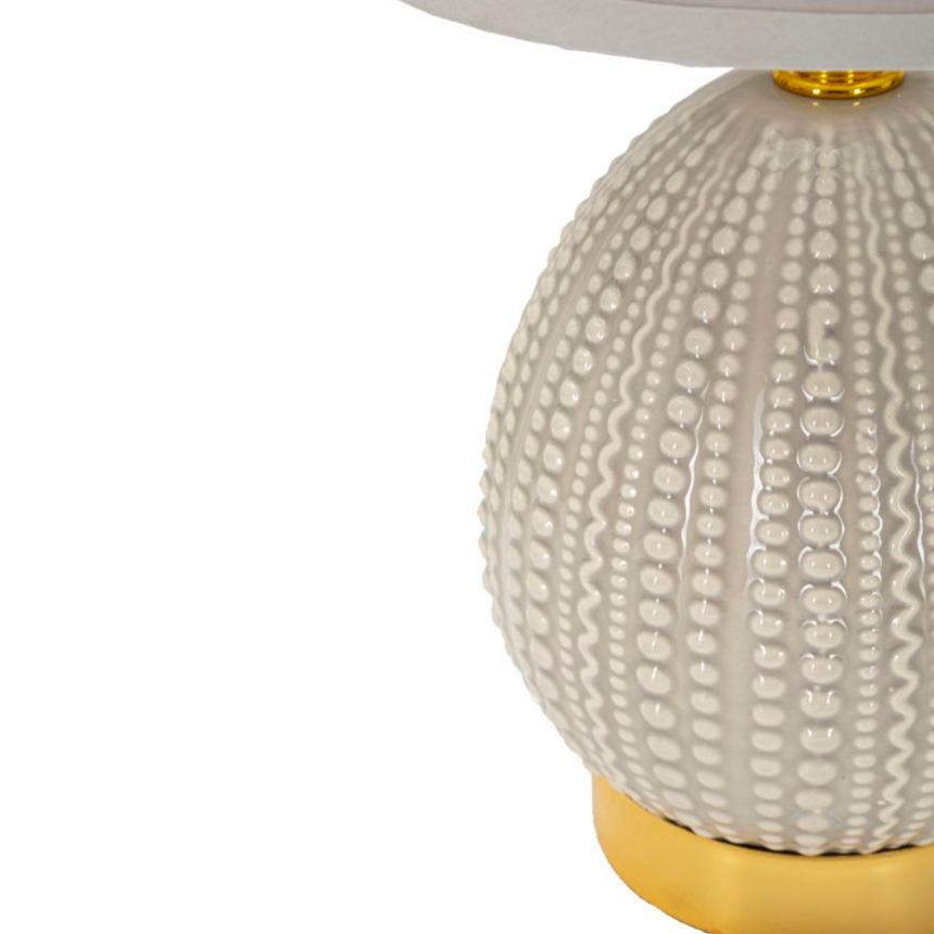 Monkey resin table lamp 34cm