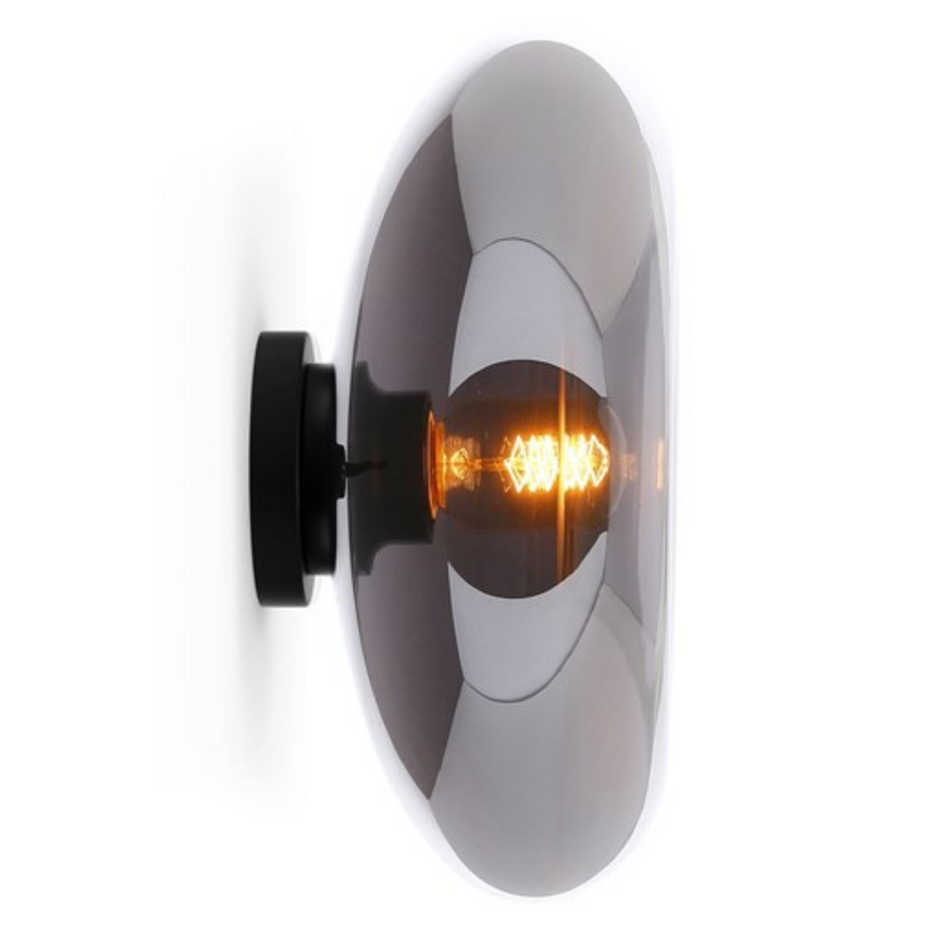 Zepp üveg falilámpa Ø40