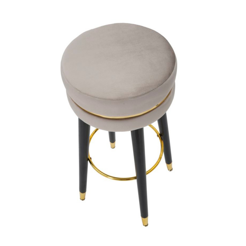 Paris bársony bárszék arany