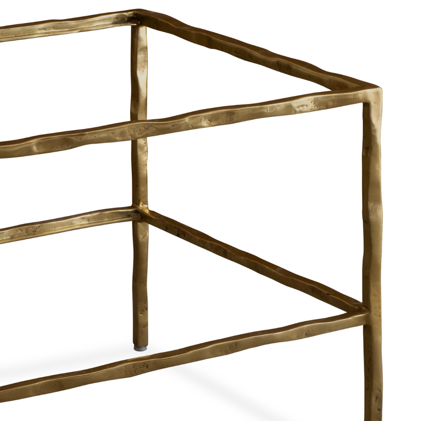 Arthur glass coffee table