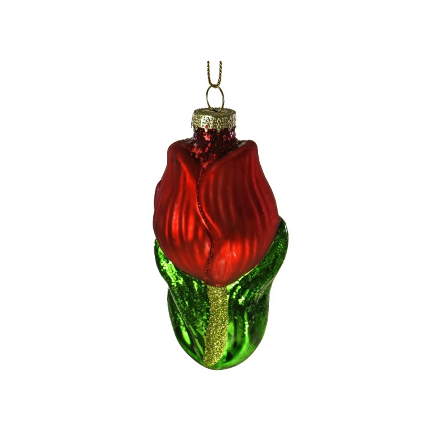 Tulip üveg függő dekoráció