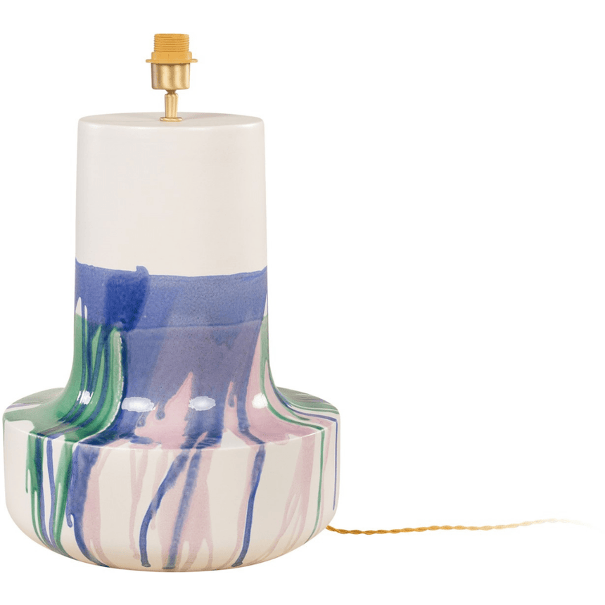 True agyag asztali lámpatalp