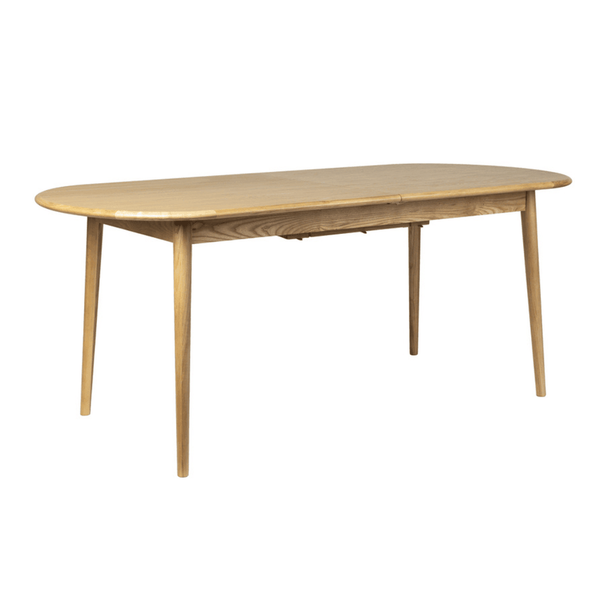 Twist extendable wooden dining table 185x90