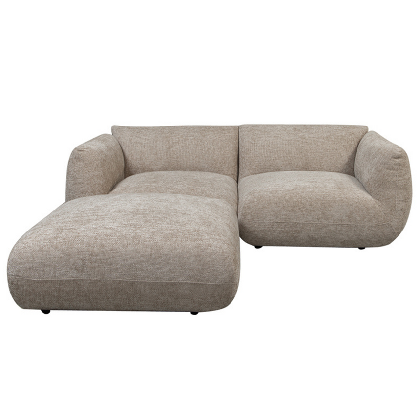 Amsterdam 2.5 személyes zsenília sarokkanapé