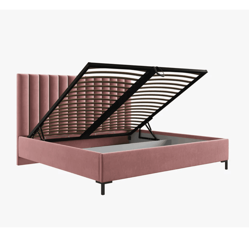 Allison velvet bed frame 160x200