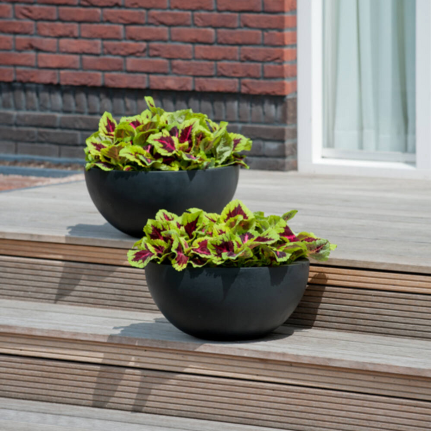 Vic Bowl stone flower pot Ø60
