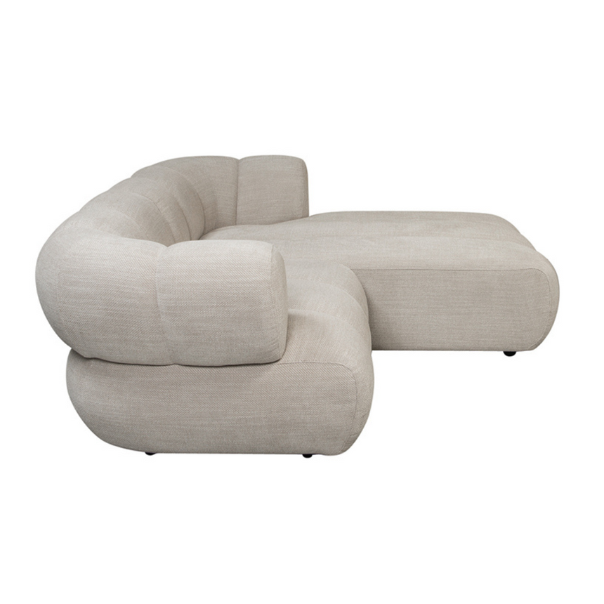 New York 2.5 személyes szövet sarokkanapé