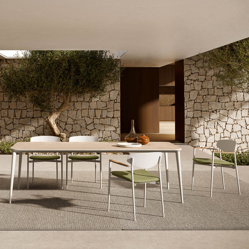 Origami kerti asztal