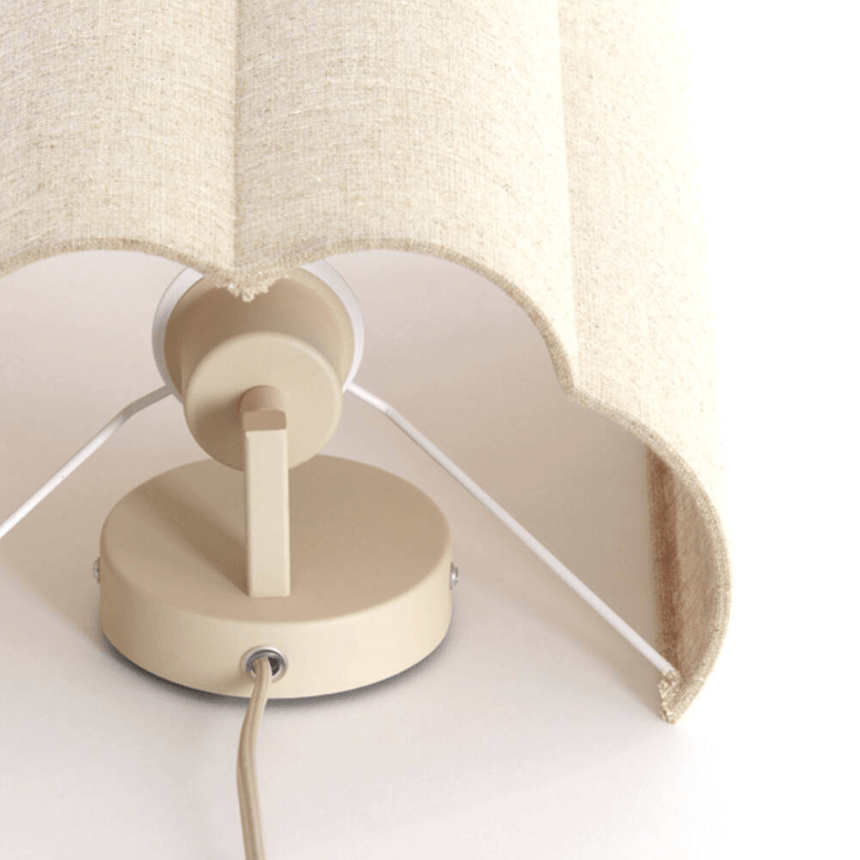 Fringe Fabric Wall Lamp