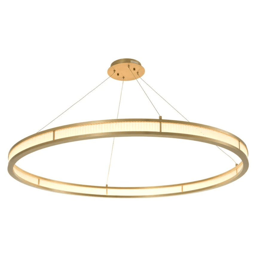 Damien glass chandelier