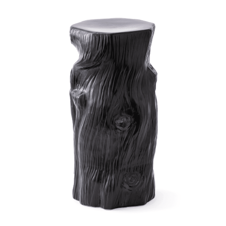 Tree Trunk Ceramic Side Table