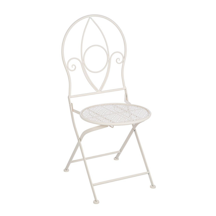 Floral fém kerti bisztró szett