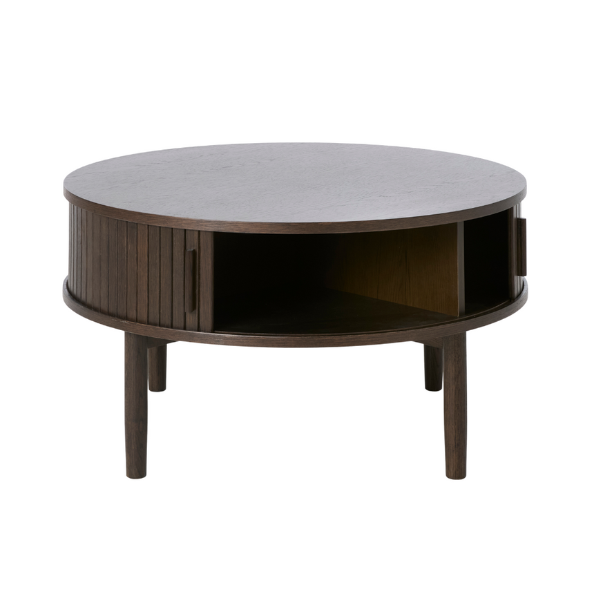 Meta fa dohányzóasztal Ø85