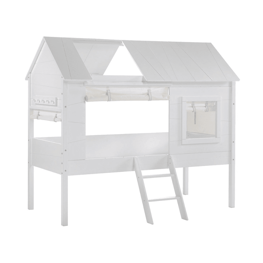 Charlotte wooden house cot set, 90x200