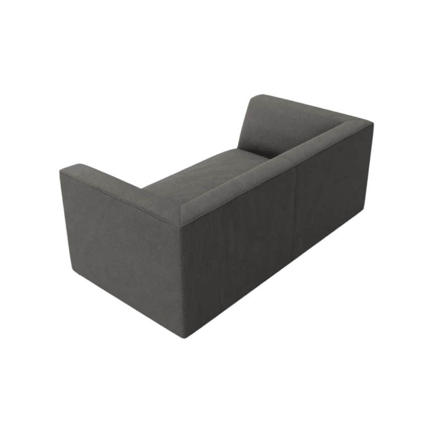 Ruby 2-seater corduroy sofa