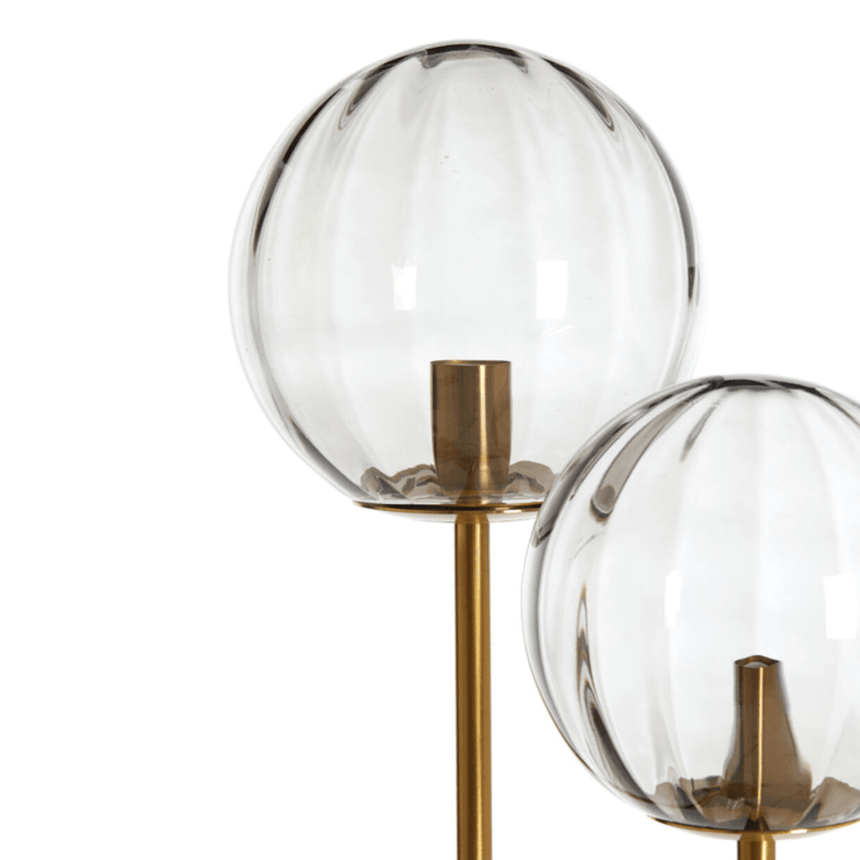Magdala metal floor lamp 4 bulbs