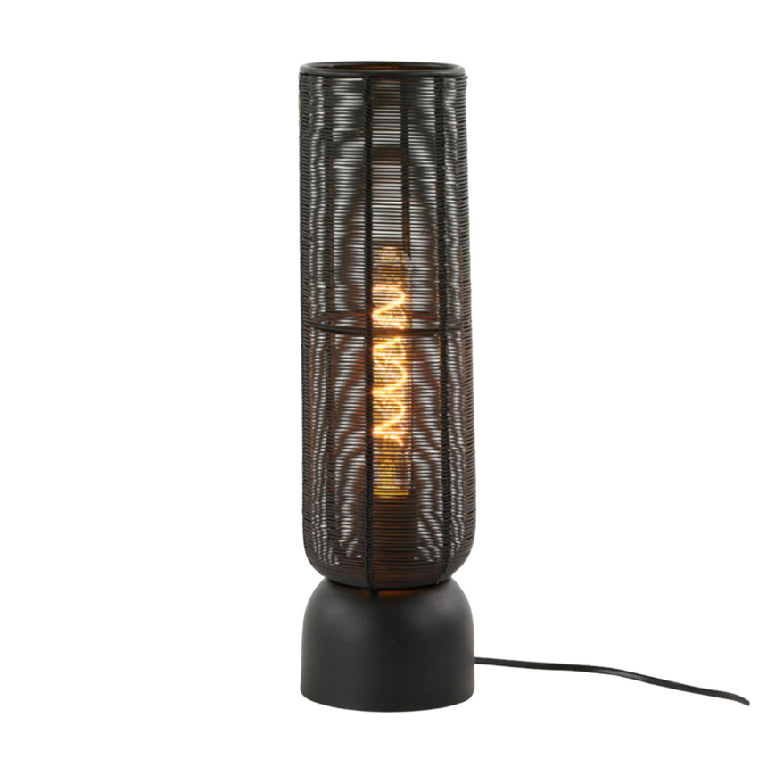 Lezuza fém asztali lámpa Ø11