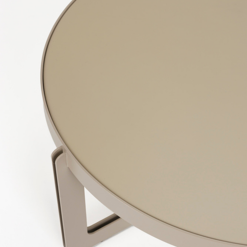 Centre Oval wooden coffee table