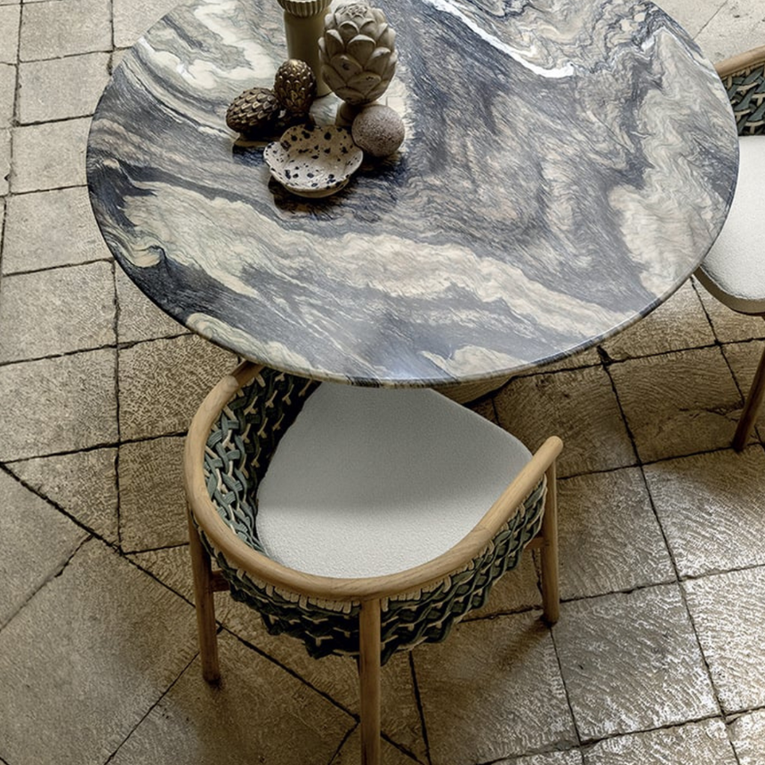 Patio kerti étkezőasztal