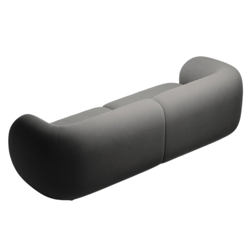 Kate 4 személyes bársony kanapé