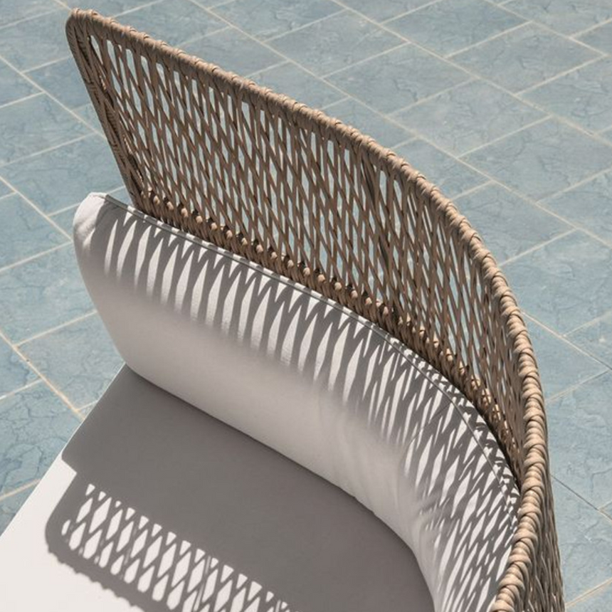 Esedra kerti kanapé