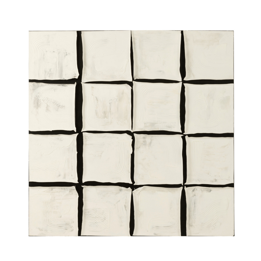 Square canvas wall art