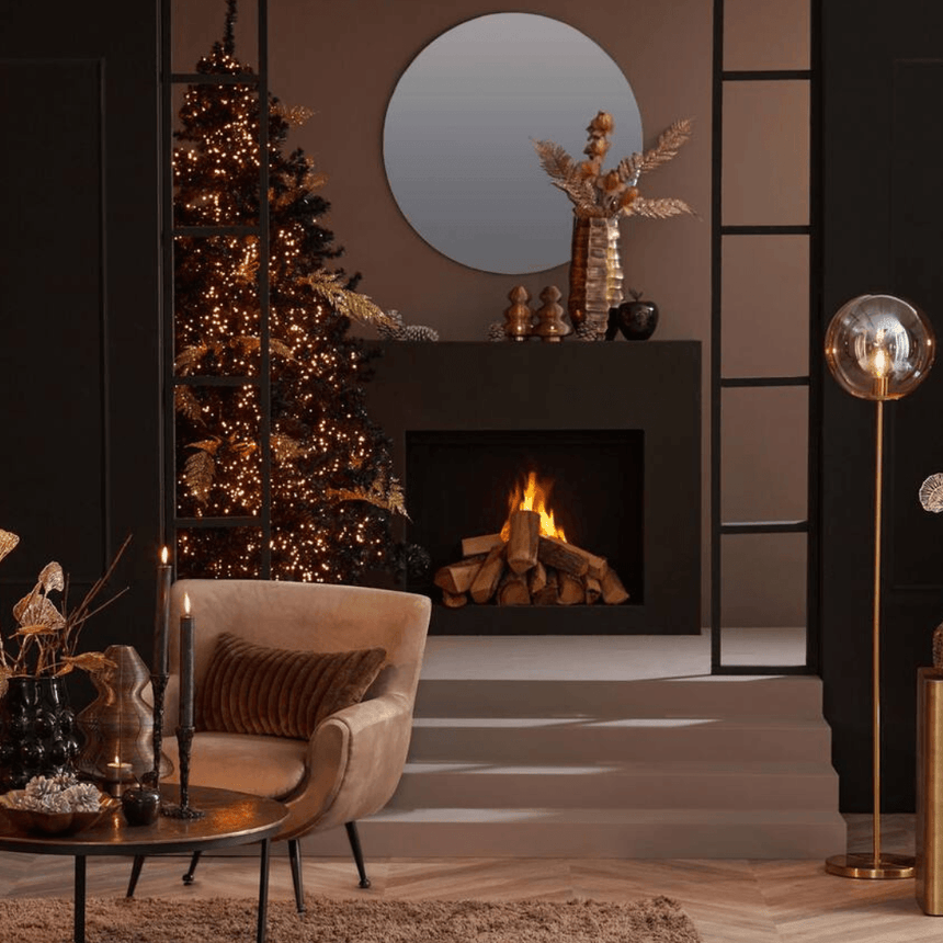 Medina metal floor lamp