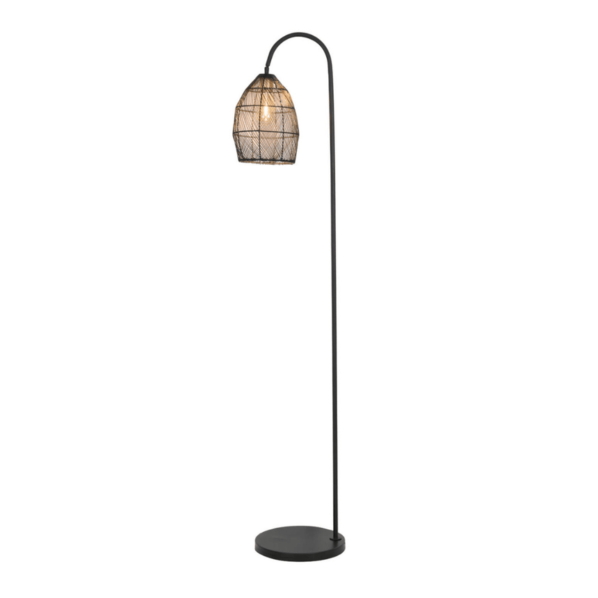 Meya metal floor lamp
