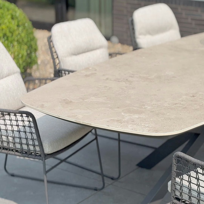 Prado kerámia kerti asztal