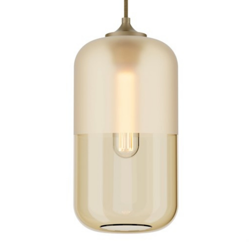 Mezzo Tube üveg függőlámpa