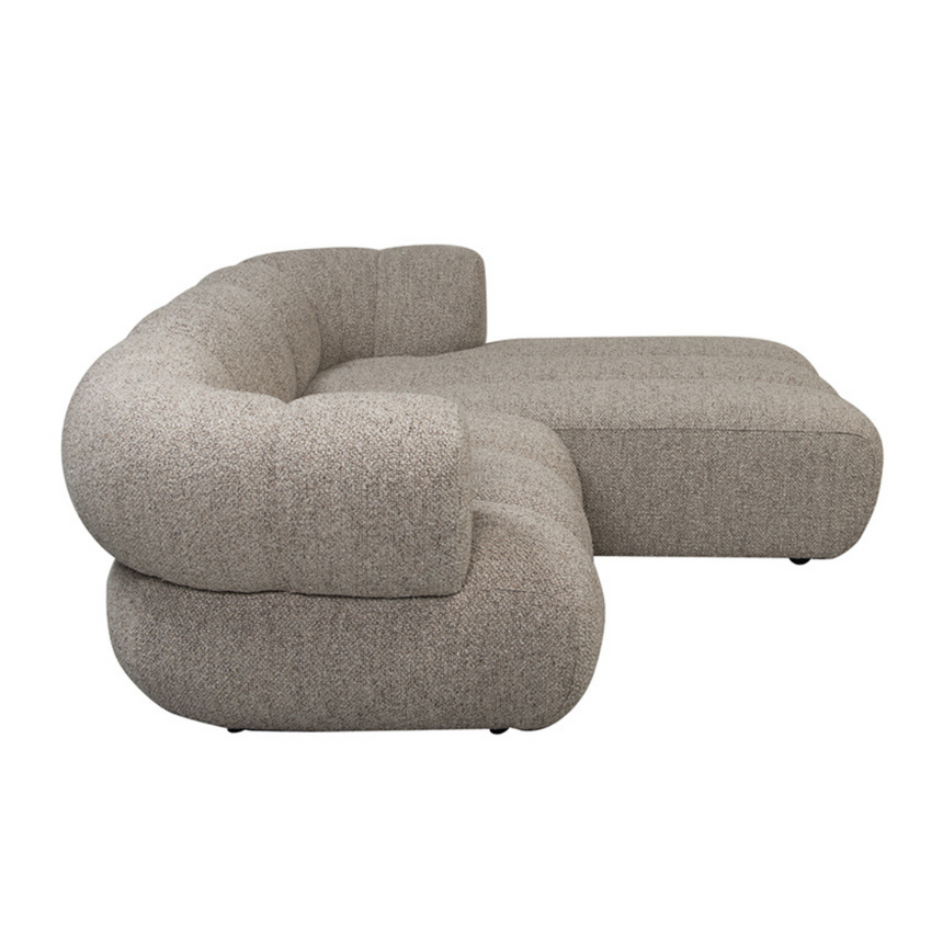 New York 2.5 személyes buklé sarokkanapé