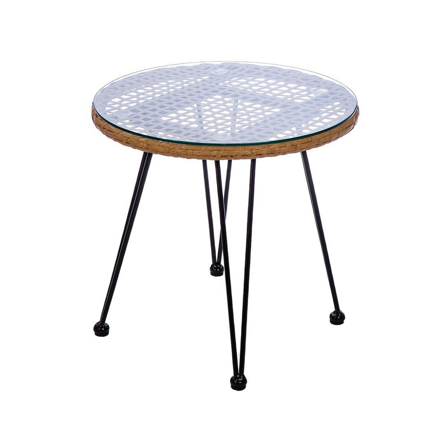 Valencia műrattan kerti szett