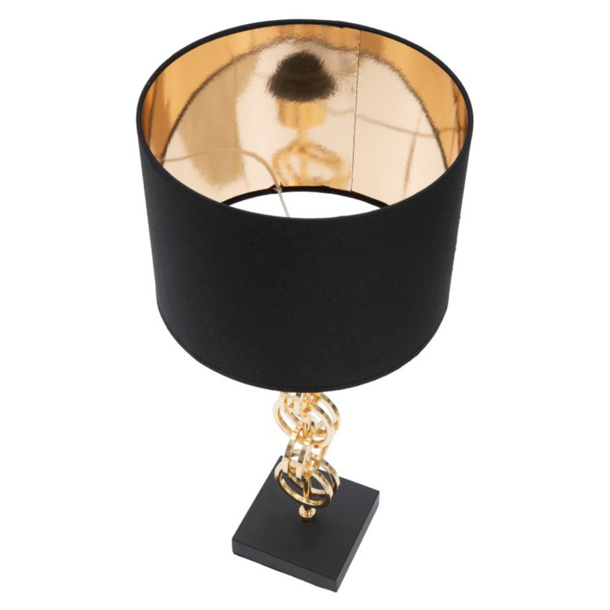 Glam Rings fém asztali lámpa