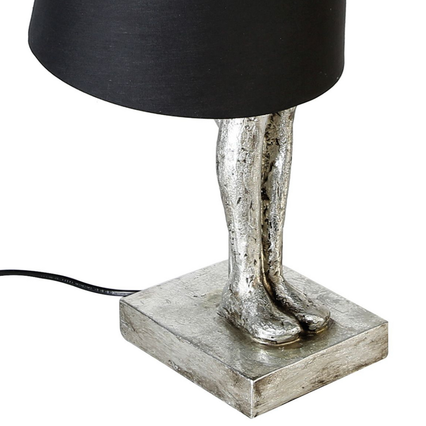 Man műgyanta asztali lámpa