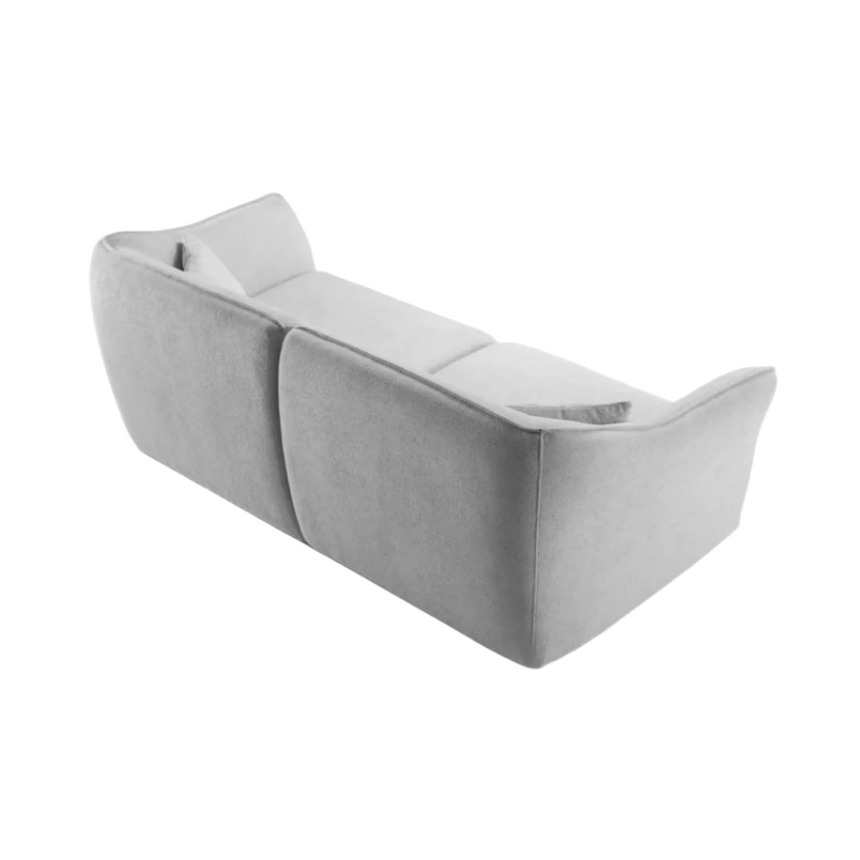 Ruby 2-seater velvet sofa