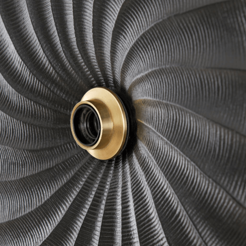 Bapato metal wall lamp Ø51