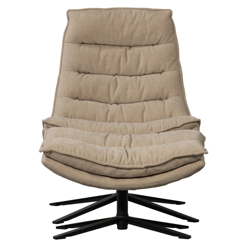 Kube szövet forgó fotel lábtartóval