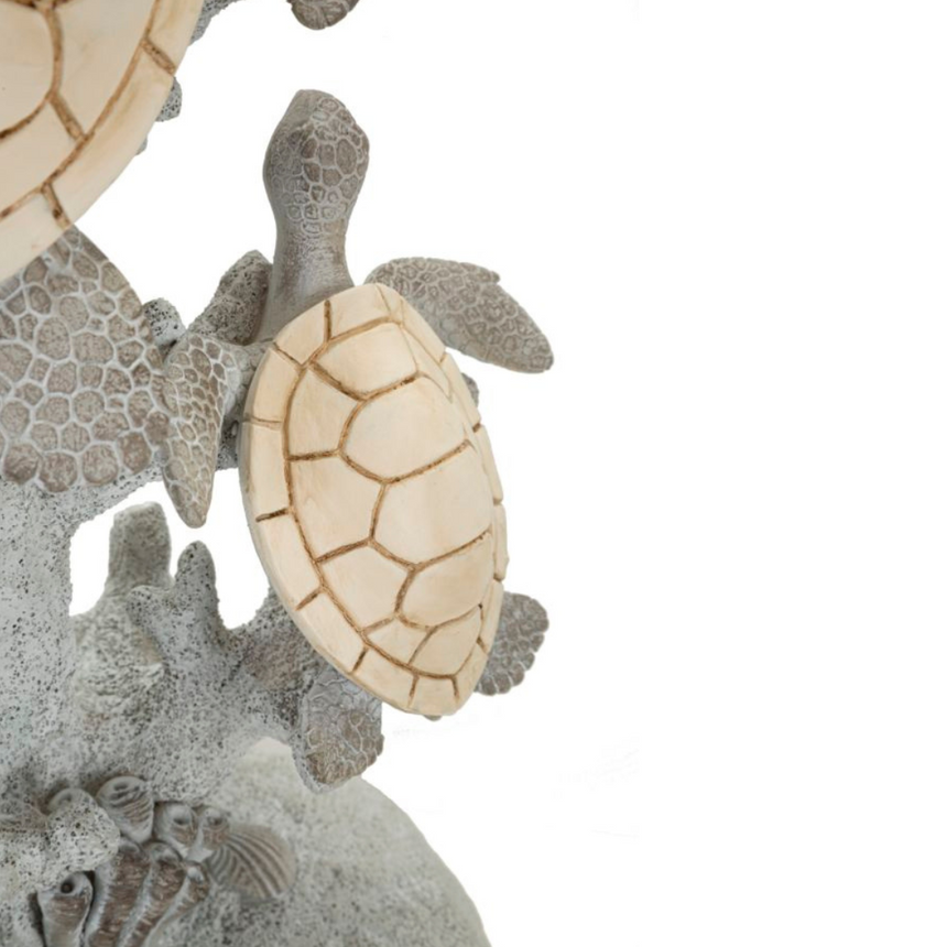 Tartarughe műgyanta asztali lámpa