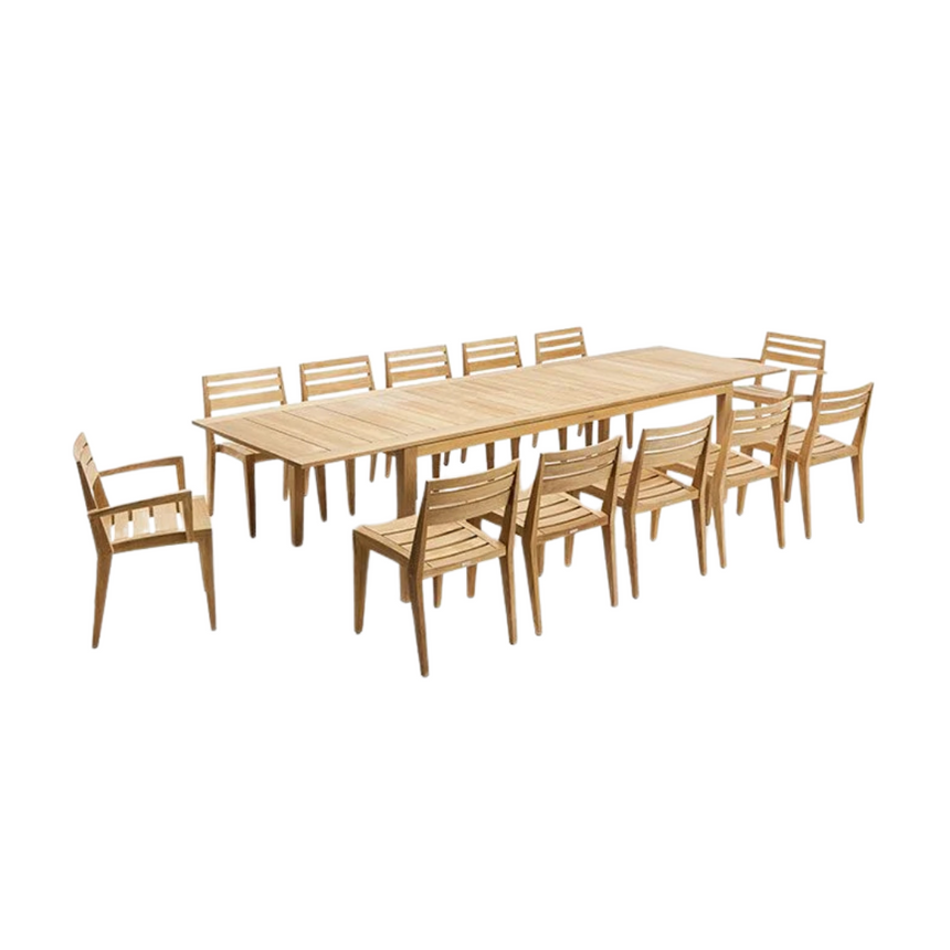 Ribot bővíthető kerti étkezőasztal