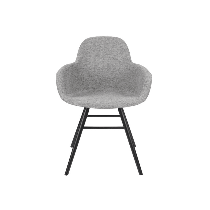 Albert Kuip fabric chair with armrests