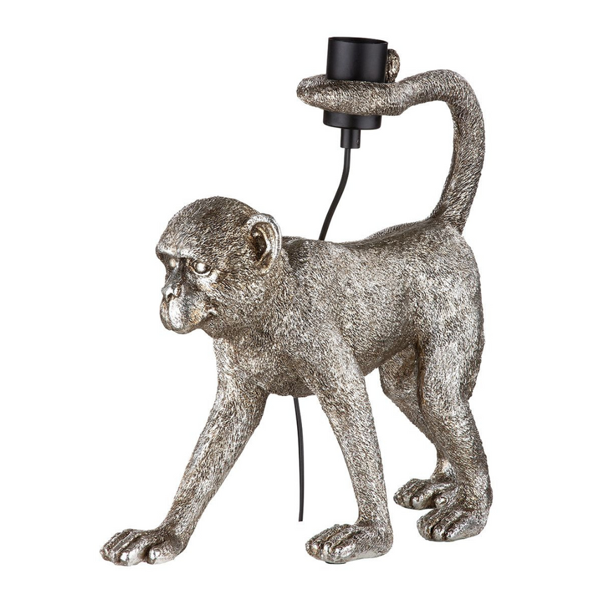 Monkey Silvery műgyanta asztali lámpa