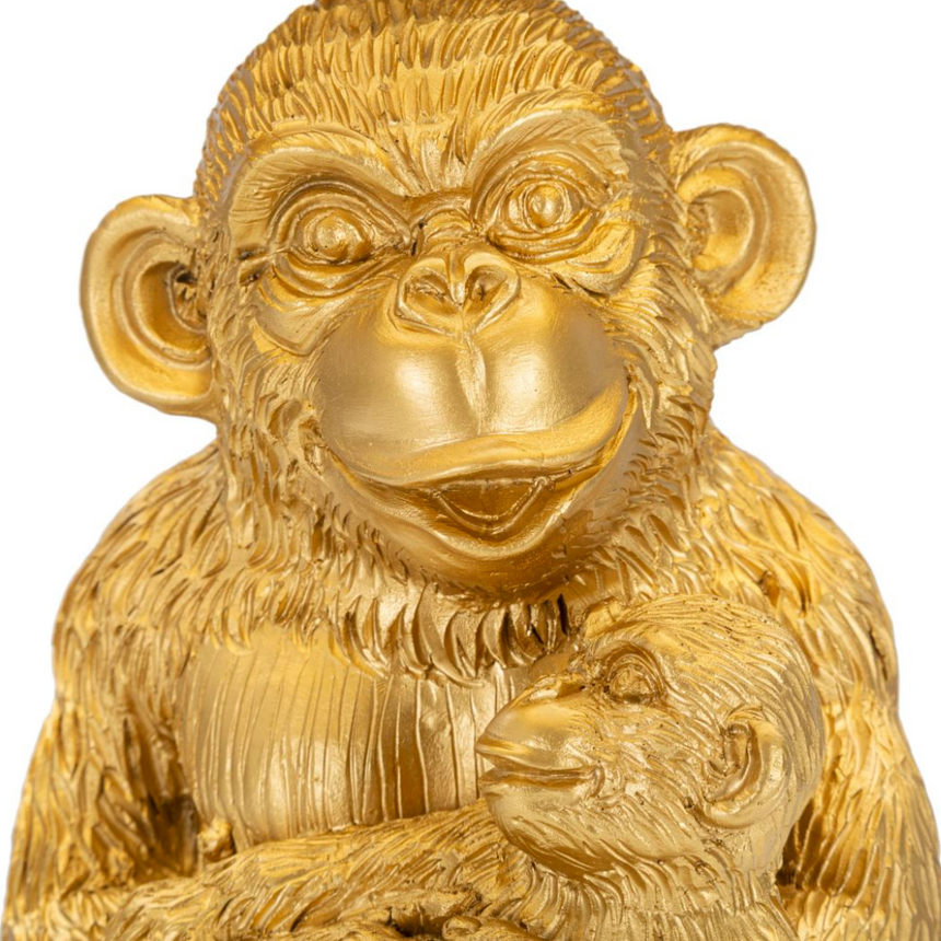 Monkey Mum műgyanta asztali lámpa