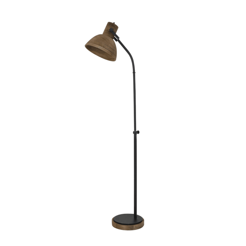 Imbert wooden floor lamp