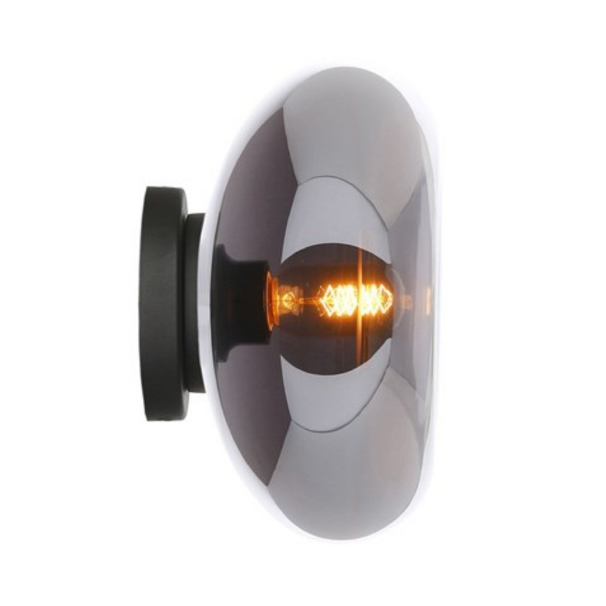 Zepp üveg falilámpa Ø27